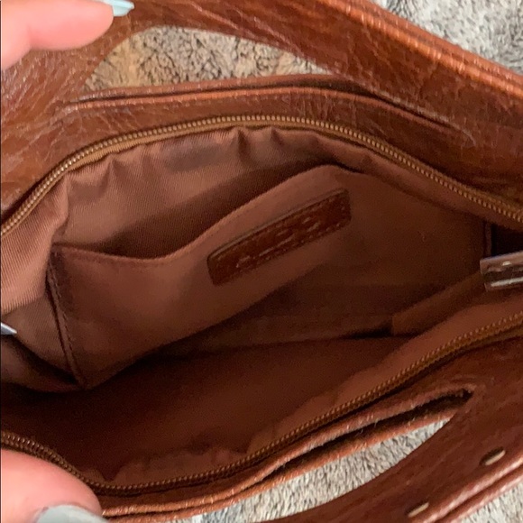 ALDO brown leather crossbody purse🤎 - Picture 2 of 6